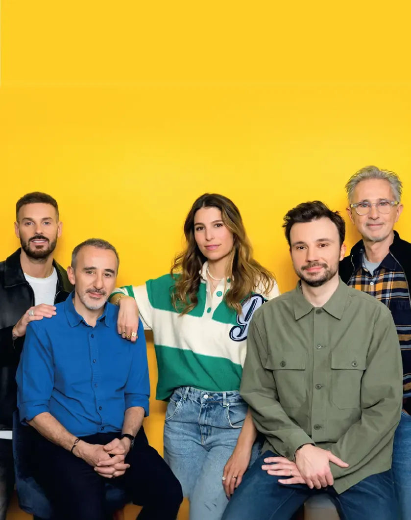 Les ambassadeurs et les personnes mobilisées pour la campagne de la FRM contre la maladie d'Alzheimer